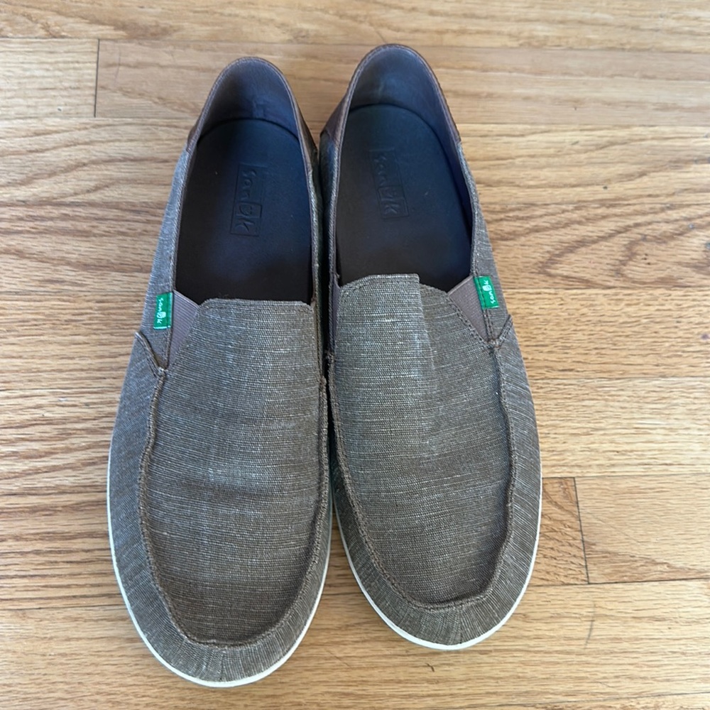 EUC Sanuk Men’s Casa Vintage Slip ons